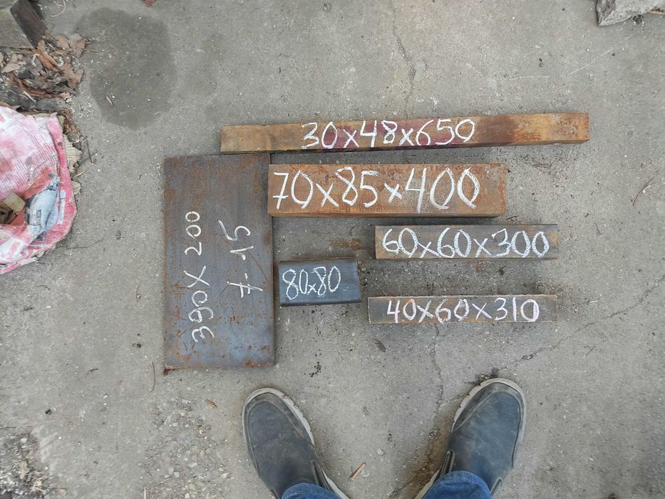 Bara rotunda otel, fier, aluminiu, bronz, dimensiuni la cerere