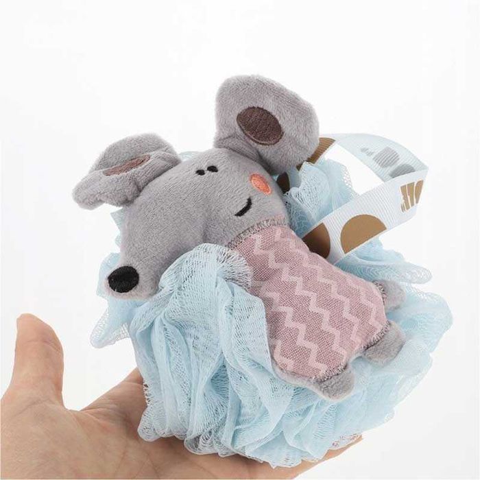 Гъба-мрежа за баня за тяло – 15 см