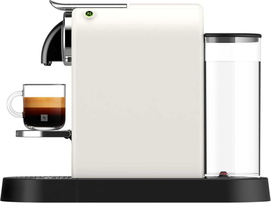 Капсулна машина De'Longhi Nespresso с помпа за високо налягане и перфектен контрол на топлината. Функция за пестене на енергия, без Aeroccino.