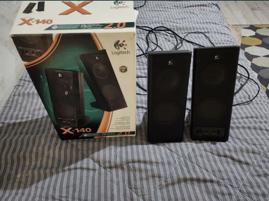 колонки logitech x-140