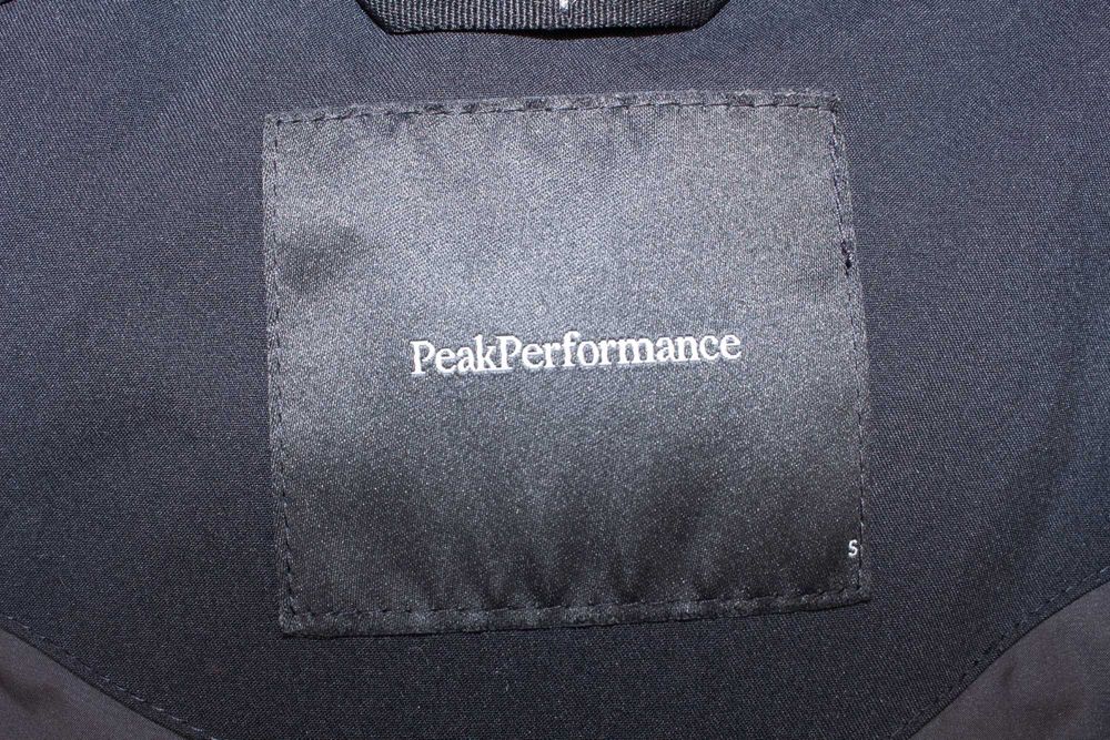 Peak Performance Maroon Long Jacket мъжко ски яке черно водоусточиво S