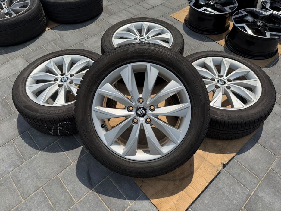 Jante 17 Seat Ateca Skoda Karoq VW T-roc 215/55R17 iarna DOT2024