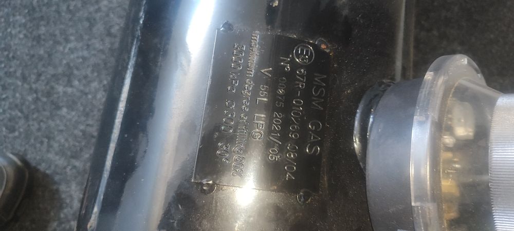 Vând instalație de gaz 55 litri  expira in 2031