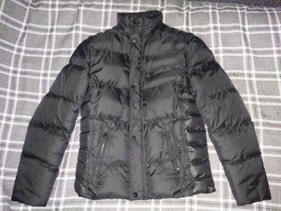 Мужская куртка черная зимняя XL