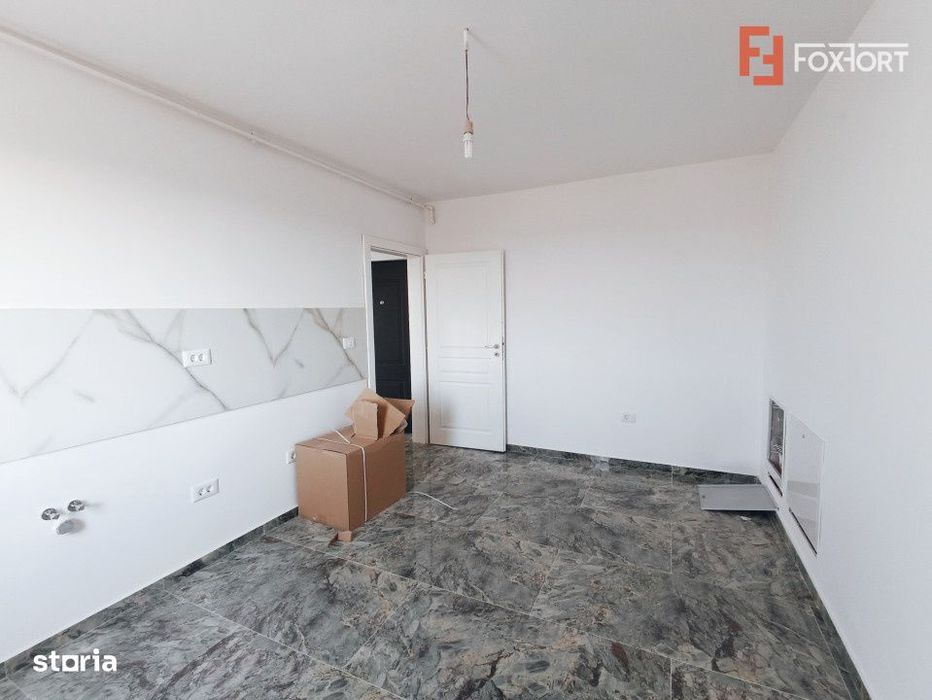Apartament cu o camera, bucatarie inchisa in Giroc