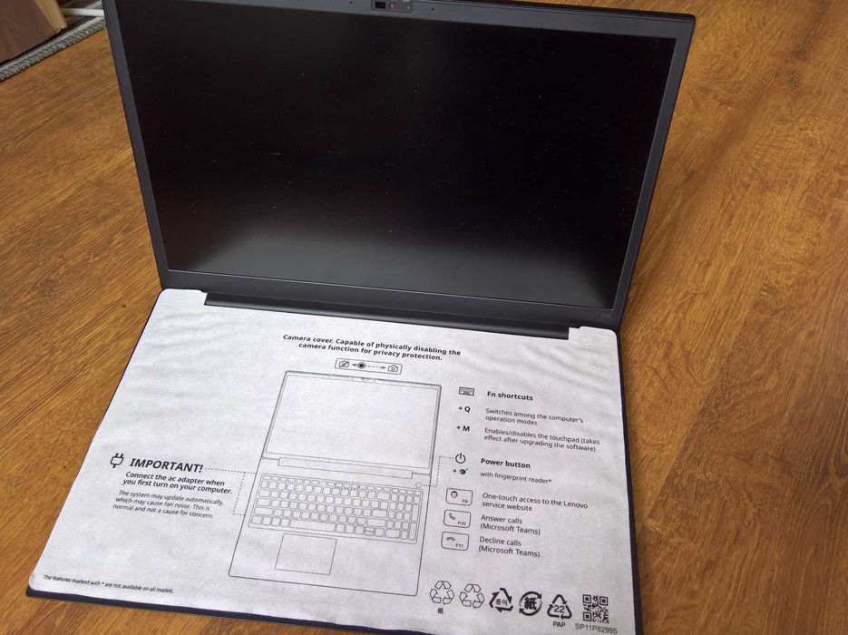 15.6" Lenovo ThinkPad E15 Gen 4, i7-1255U, 16GB DDR4, 512GB NVMe, лицензиран Windows