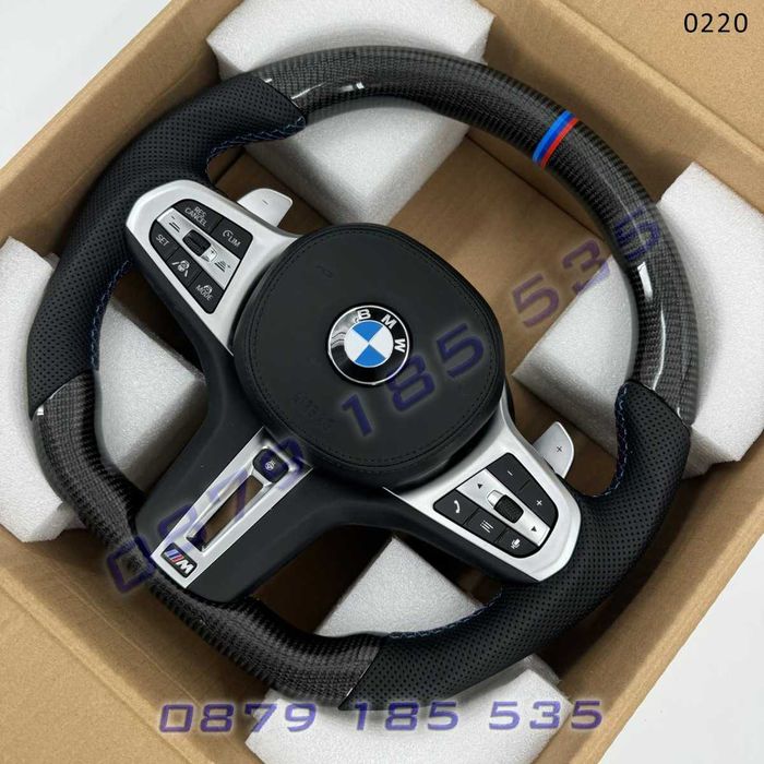 Карбон рязан M волан подгрев BMW G серия 1 2 3 4 5 6 7 X3 X4 X5 X6 X7