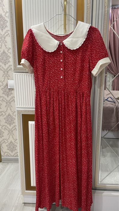 Платье штапельное летнее