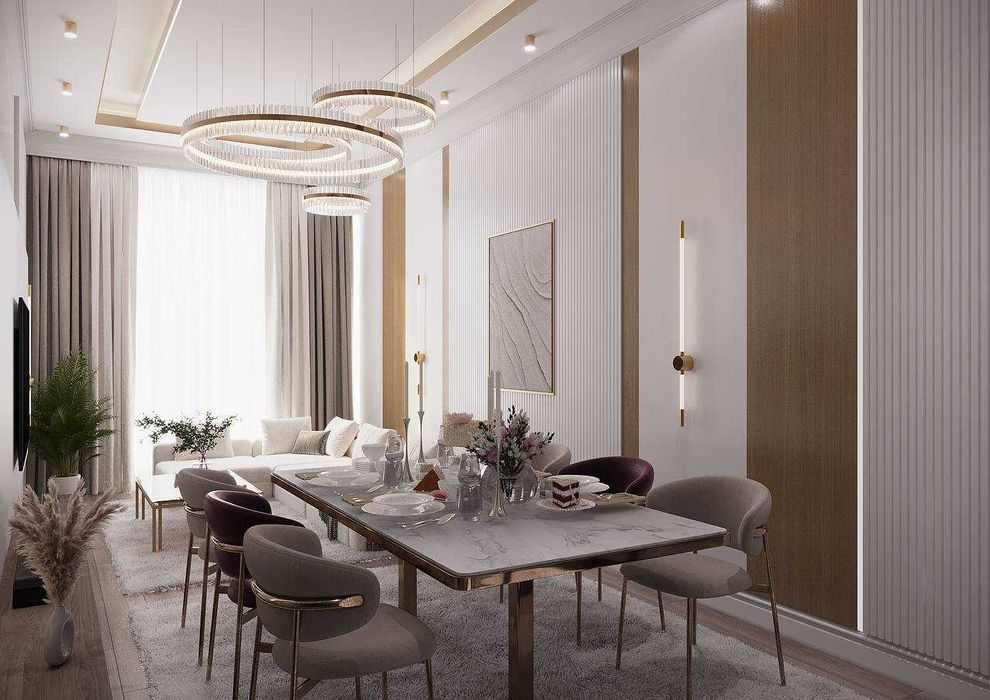 СРОЧНО ПРОДАЕТСЯ 3ком квартира в ЖК "Nest one" Вид на Хилтон 37-этаж