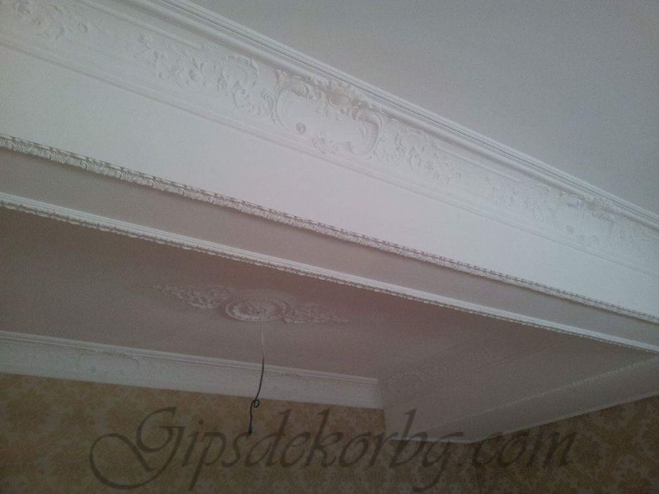 Гипсови корнизи,производство и монтаж