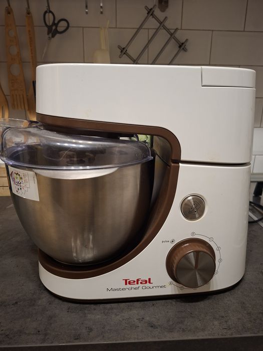 Robot de bucatarie TEFAL MasterChef Gourmet Baking With Kids QB51K138, vas 4.6l, 1100W, 8 trepte viteza, albRobot de bucatarie TEFAL MasterChef Gourme