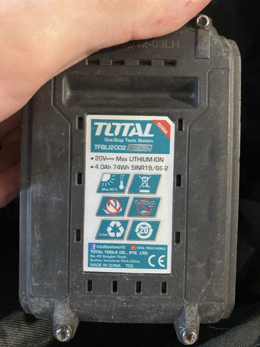 total tfbli2002 аккумулятор