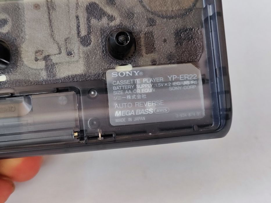 Walkman Sony YPPY YP ER-22