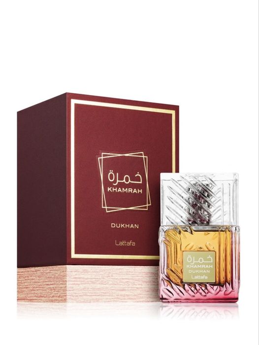 Parfumuri Lattafa Khamrah Dukhan si Lattafa Nadjia EDP