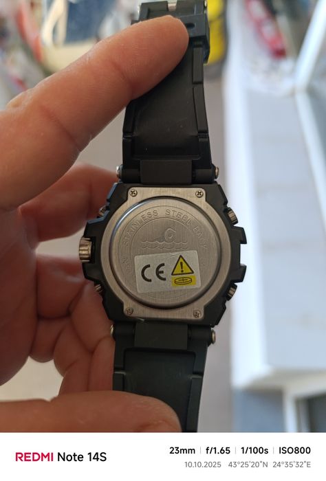 Часовник водоустойчив