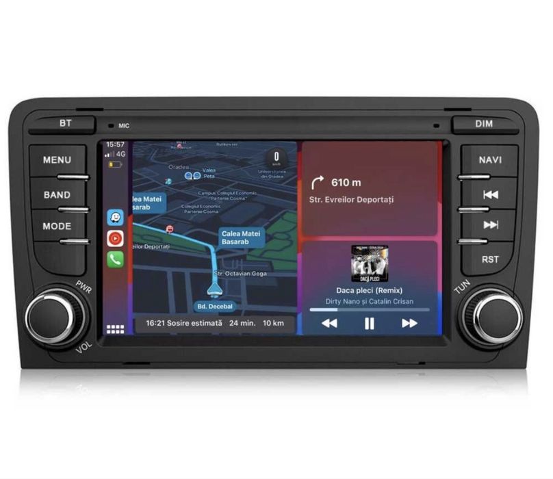 Navigatie Audi A3 8p (Wireless Carplay + Android Auto)