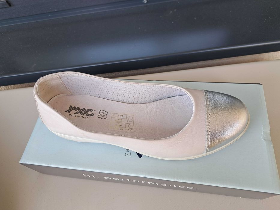 Дамски обувки/ пантофки ест. кожа. Imac Italy