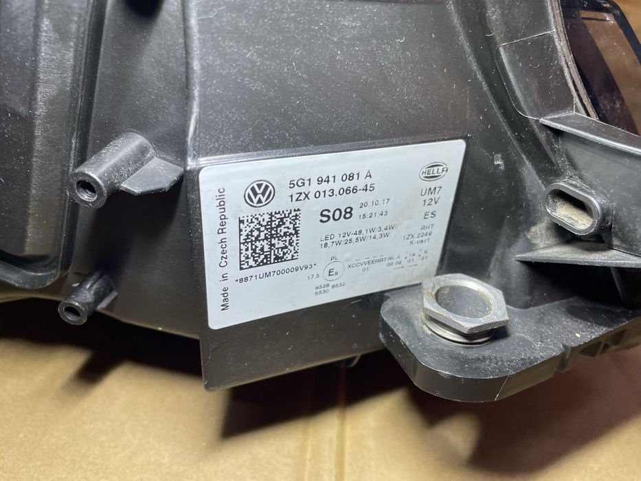 Far stanga Full Led Volkswagen Golf 7 GTI Facelift - 5G1941081A