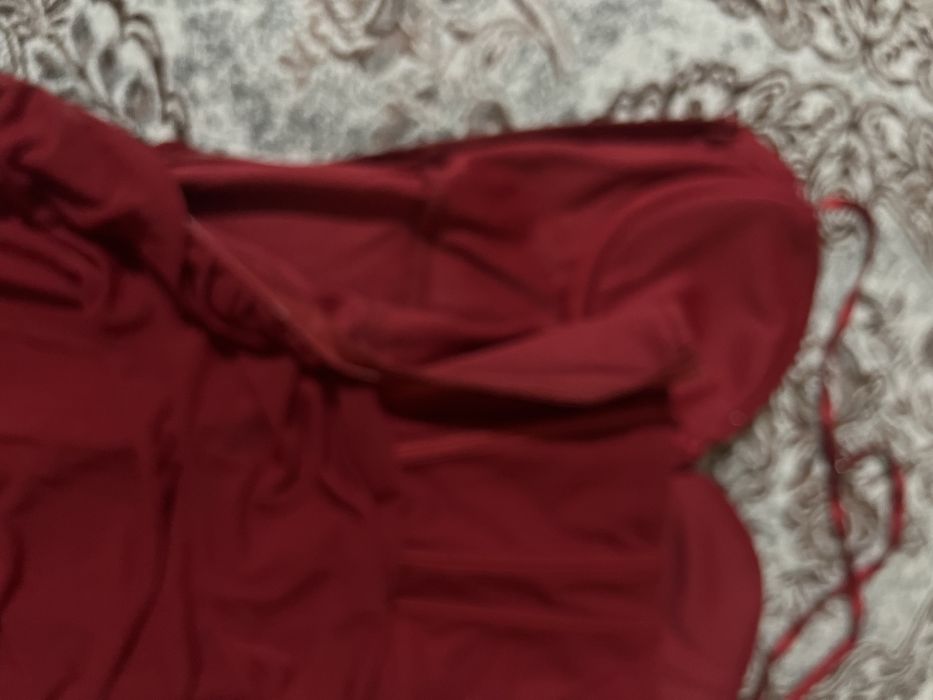 Дамска червена рокля