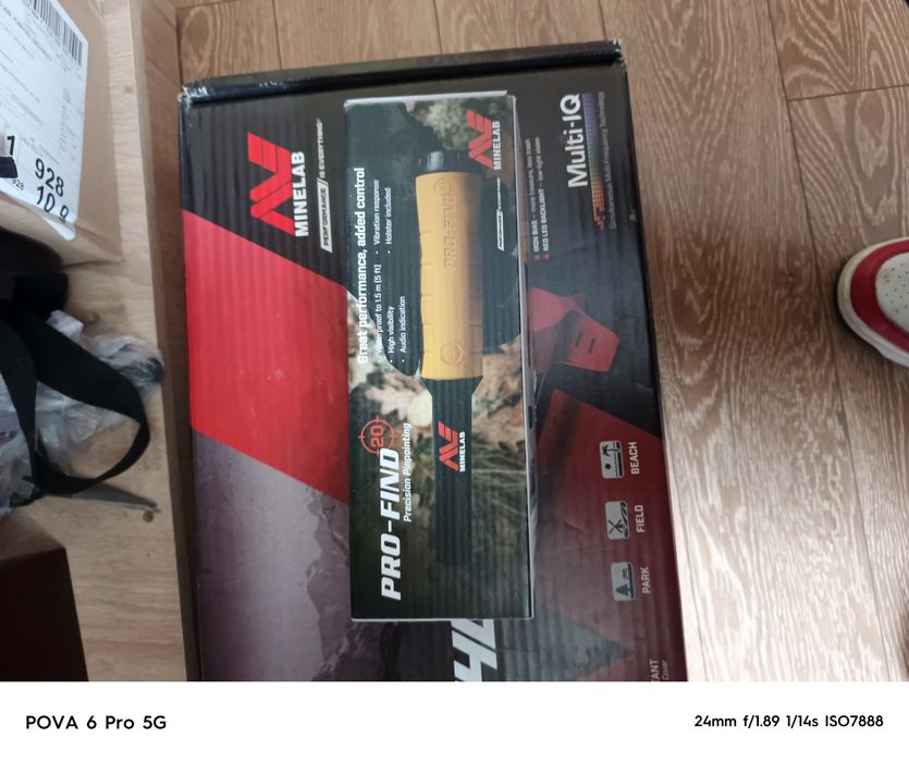 Detector de metale vanquish 540