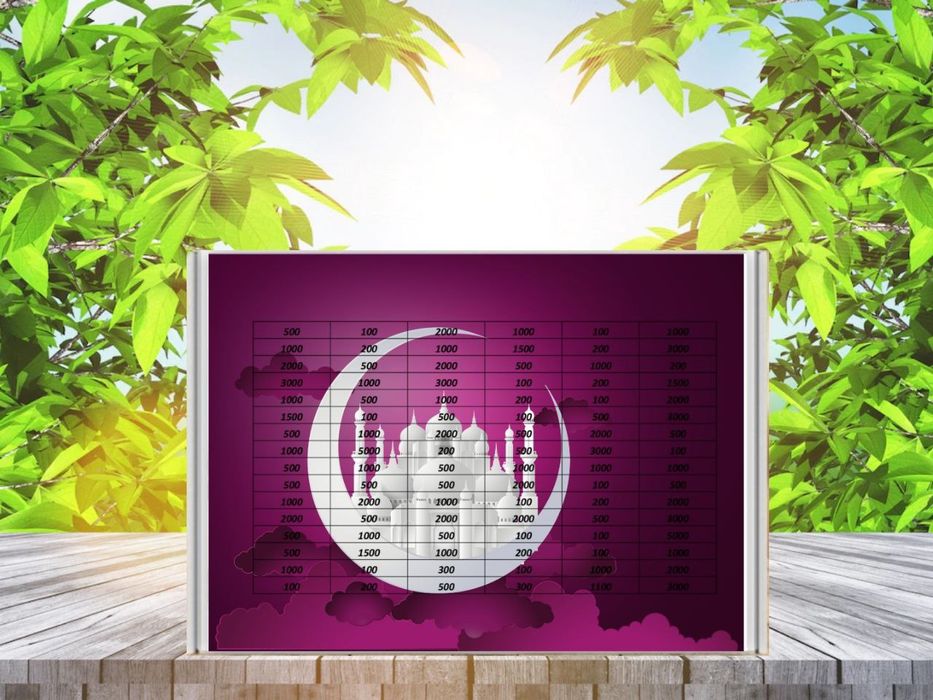 Коробки с таблицей