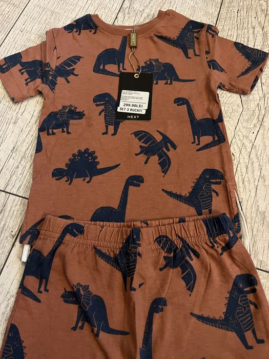 Set 3 Pijamale NEXT noi cu etichete pentru 18-24 luni