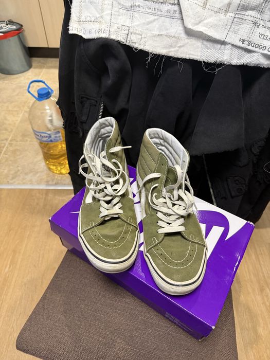 Vans high green 41 size