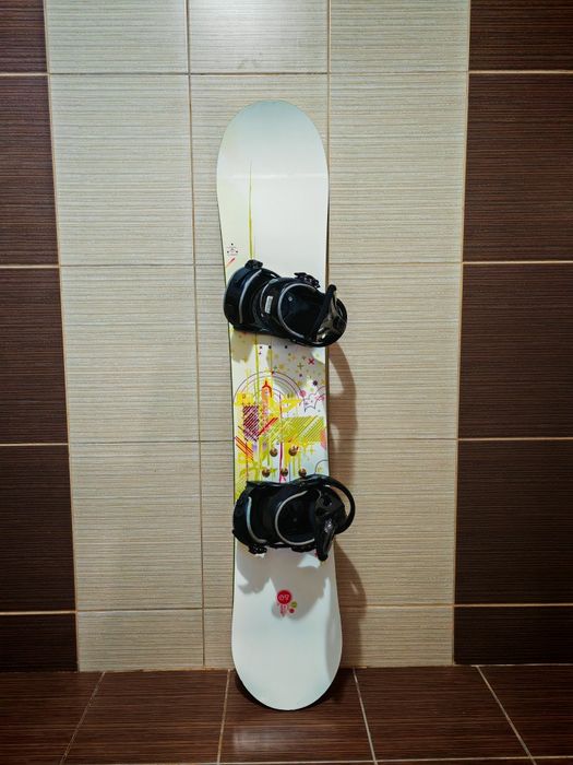 Placa snowboard 148 +legături boots Burton