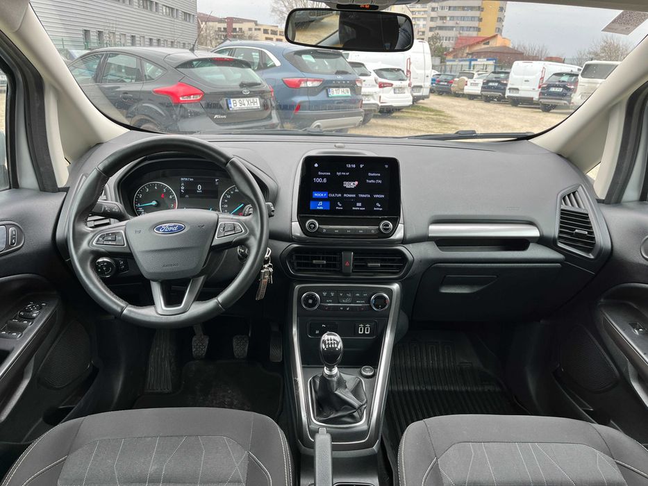 Ford Ecosport Trend  1.0 Ecoboost  125 CP 2019 Euro6 Primul proprietar angajata la Dealer Ford,revizii si piese originale !