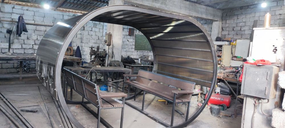 Навесы решетки ковка