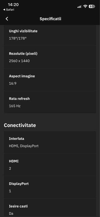 Monitor Samsung 32 inch