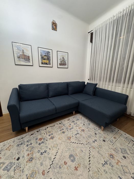 Coltar  extensibil Juliet 240 x 105/166 x 95 cm