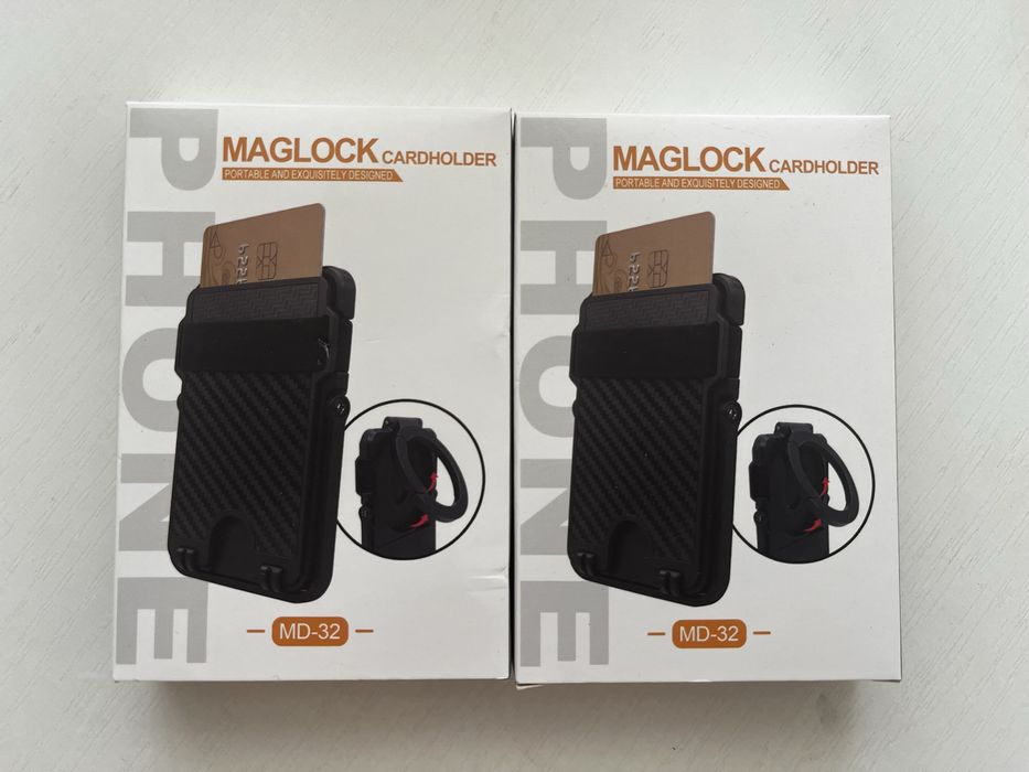 Магнитный картхолдер MagSafe 3 в 1