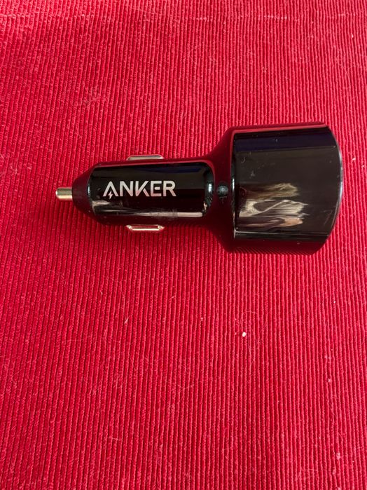 Incarcator auto Anker PowerDrive+ III Duo, USB tip C, 36 W