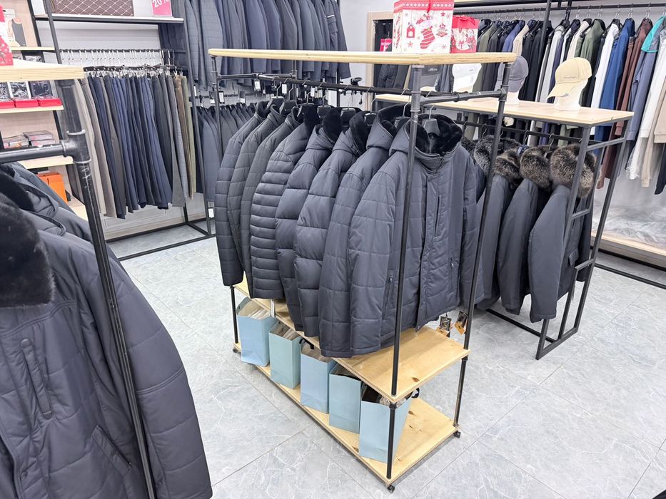 Остатки товара мужская одежда