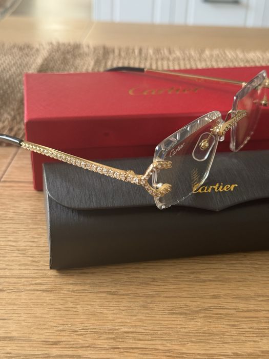 Очила Cartier с камъни