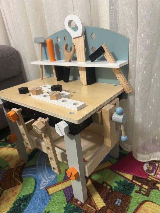 Banc de lucru din lemn copii