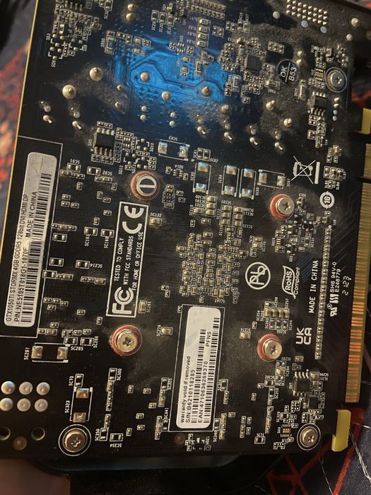 ВидеокартаGTX1050Ti 4 gb