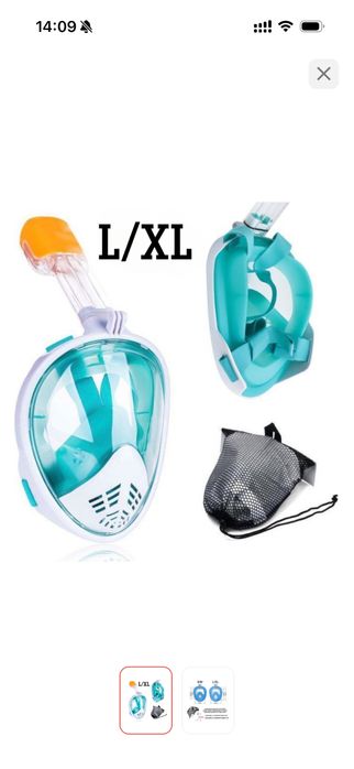 Продам маску для сноркелинга