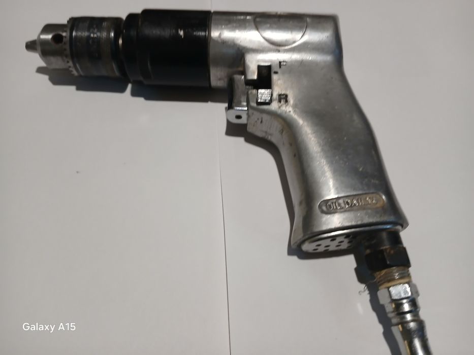 Воздушный дрель (havo dreli, kompressor orqali ishlaydi, juda kam ishl