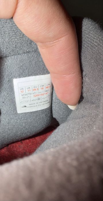 Детски ботуши the north face 29.5 размер