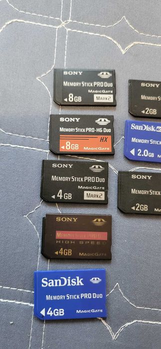 Sony , SanDisk Pro Duo Memori Stick FUCTIONALE