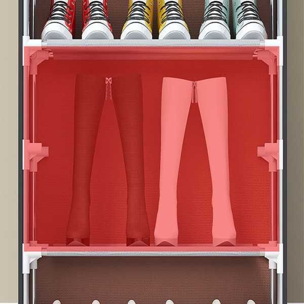 Текстилен органайзер рафт за обувки 9 реда