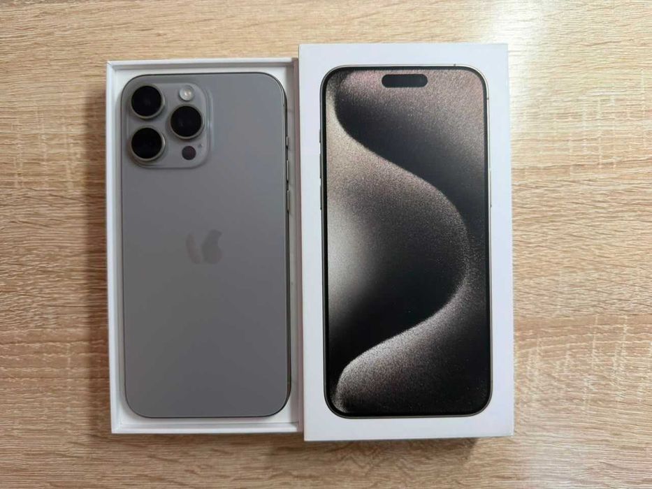 iPhone 15 Pro Max 256 GB, Natural Titanium
