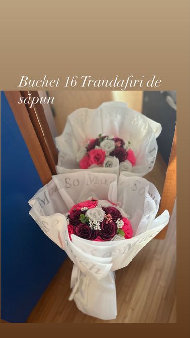 Buchete Trandafiri de sapun