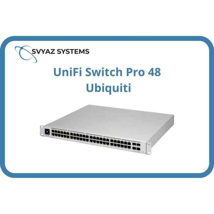 UniFi Switch Pro 48 PoE L3 Коммутатор Ubiquiti
