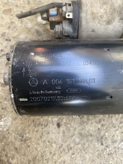 Electromotor Mercedes w204 c class w211 e class 2.2 cdi euro 4 OM646