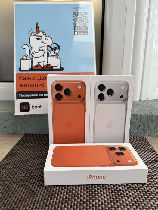 1TB !ЛИЗИНГ*120/м iPhone 17 Pro*Orange*Silver*BLUE айфон 17 про 1000GB