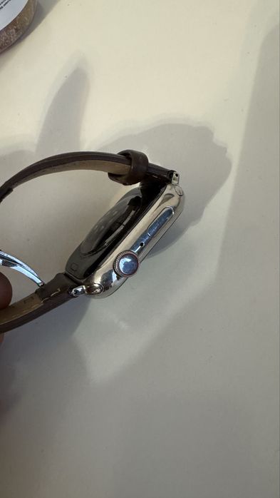 Vând Apple Watch 7 stainless (cellular+gps) 45mm