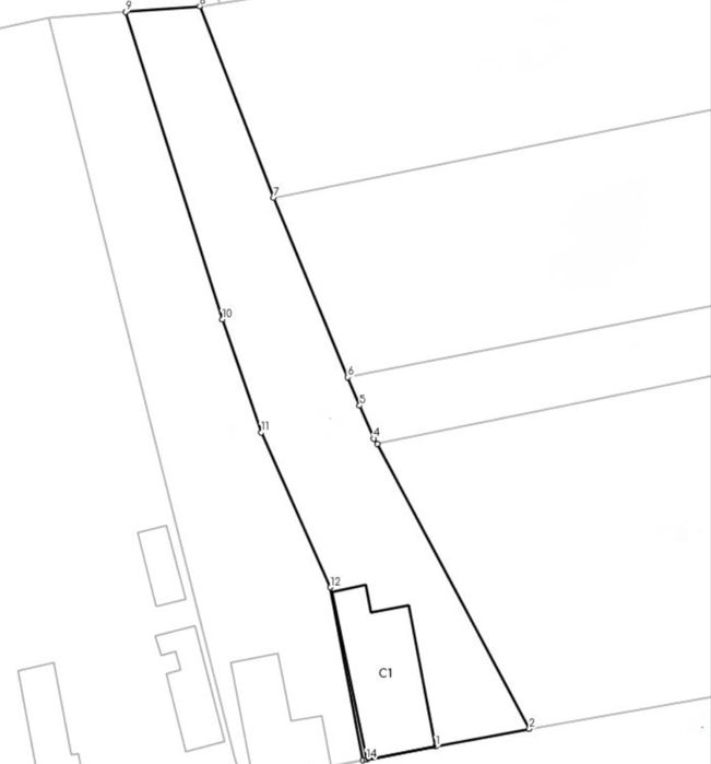 Teren de vanzare cu casa batraneasca demolabila Parta Timis ultracentral